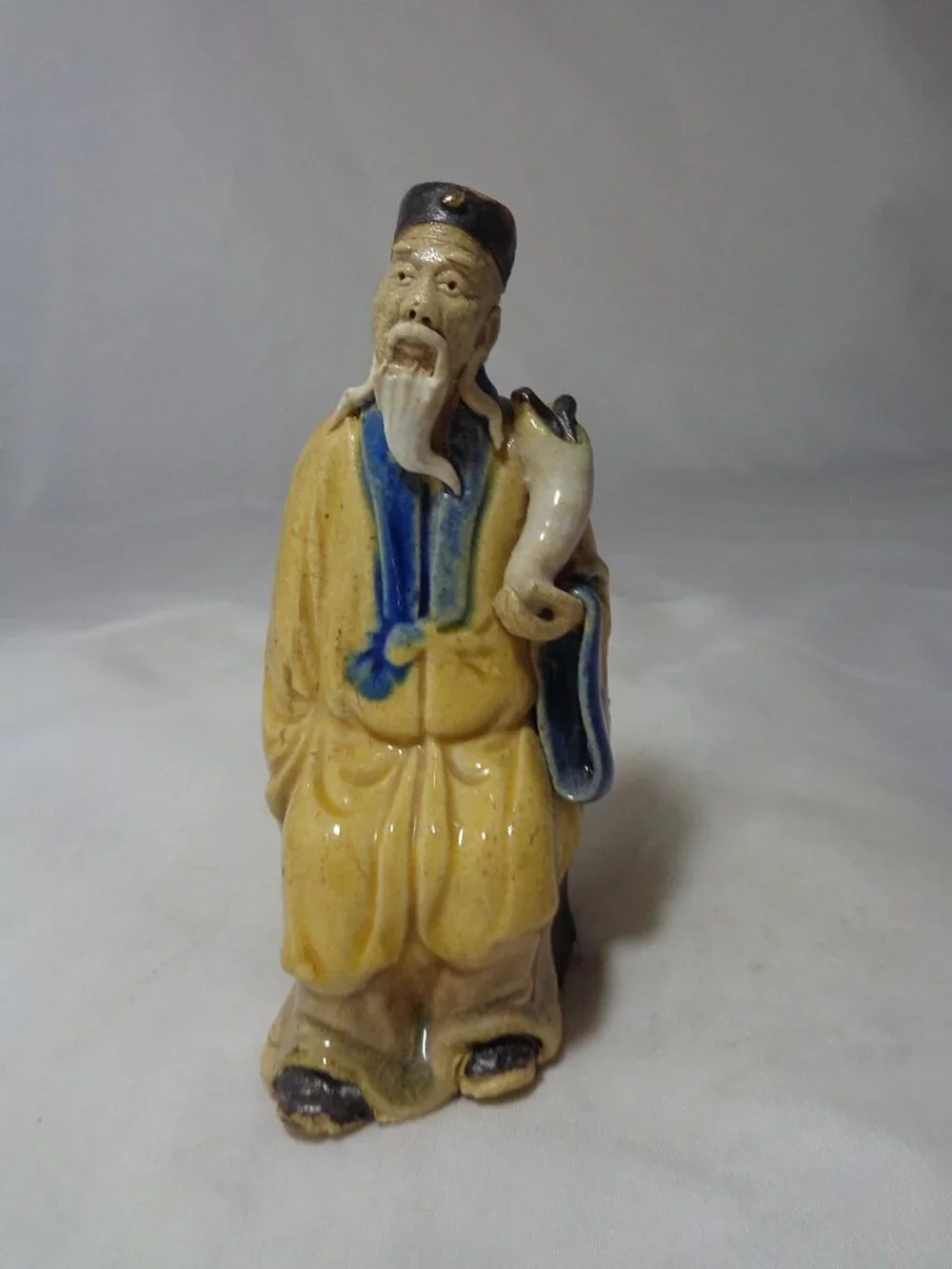 Vintage Shiwan Mudman Mud Man Scholar or Official China